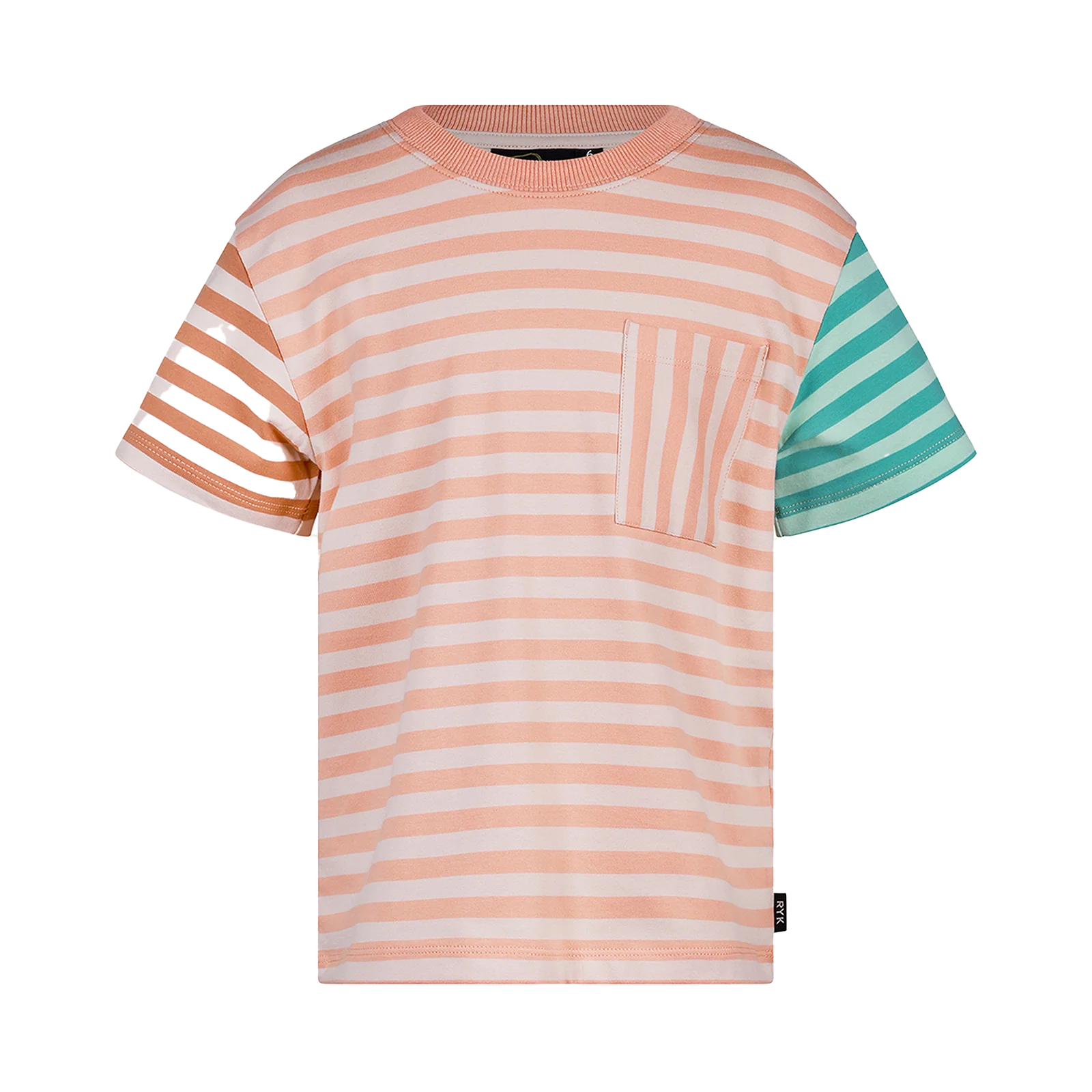 Printed Stripe SS Tee