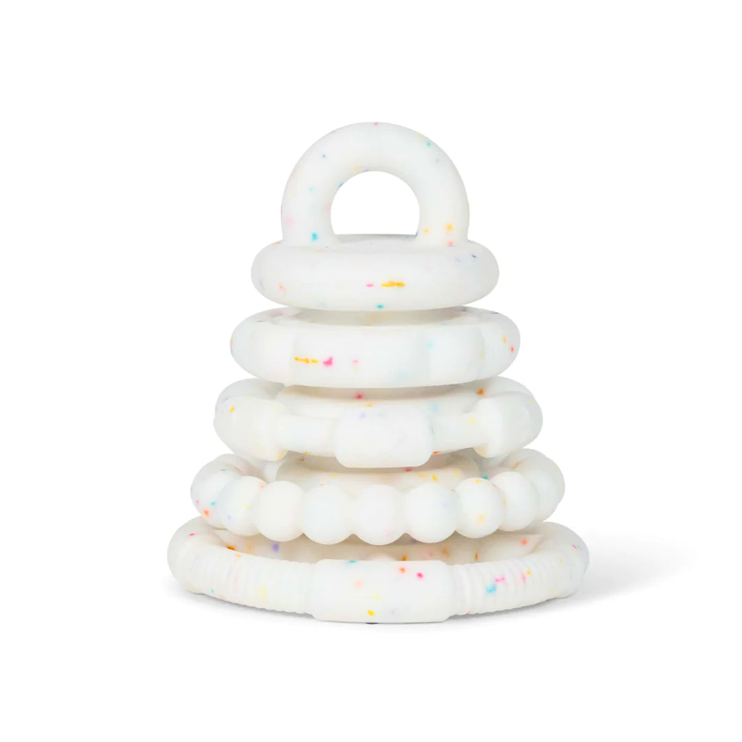 Rainbow Stacker & Teething Toy (Sprinkle)