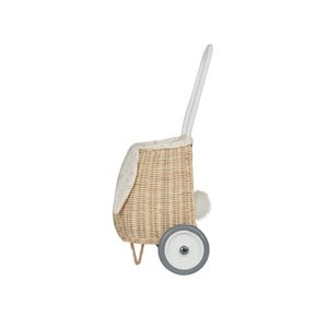 Rattan Bunny Luggy with Lining - Pansy