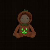 Dinky Dinkum Doll Jack O`Lantern - Orange