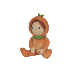 Dinky Dinkum Doll Jack O`Lantern - Orange
