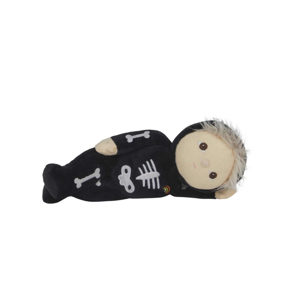 Dinky Dinkum Doll Scully Skeleton - Black