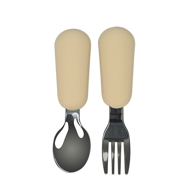 Straight Spoon & Fork (9 Colours)