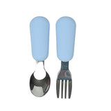 Straight Spoon & Fork (9 Colours)