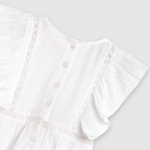 Anais Playsuit - White