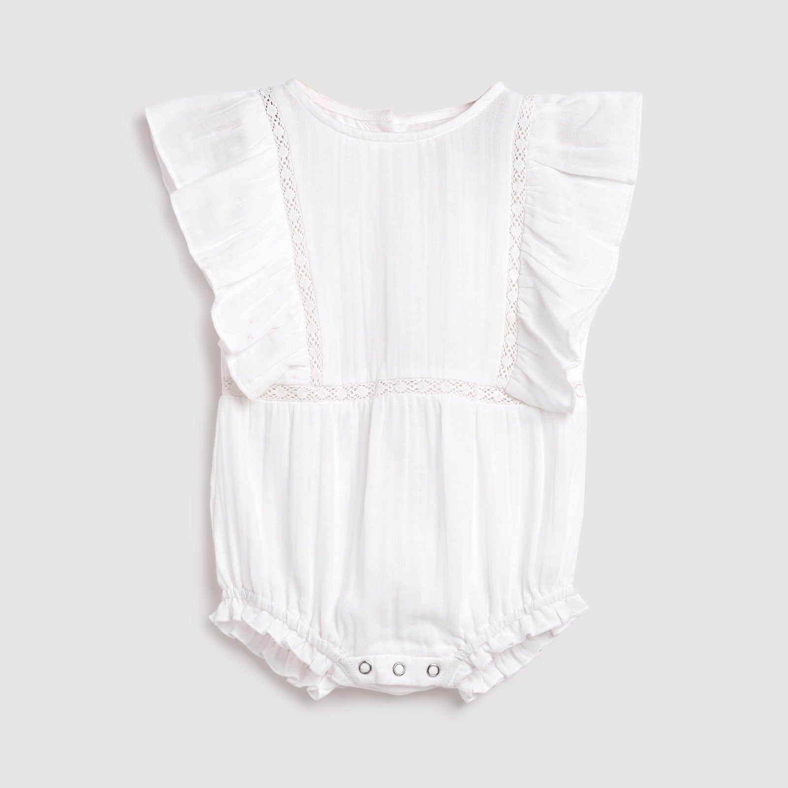 Anais Playsuit - White