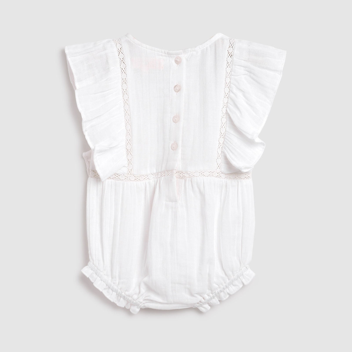 Anais Playsuit - White