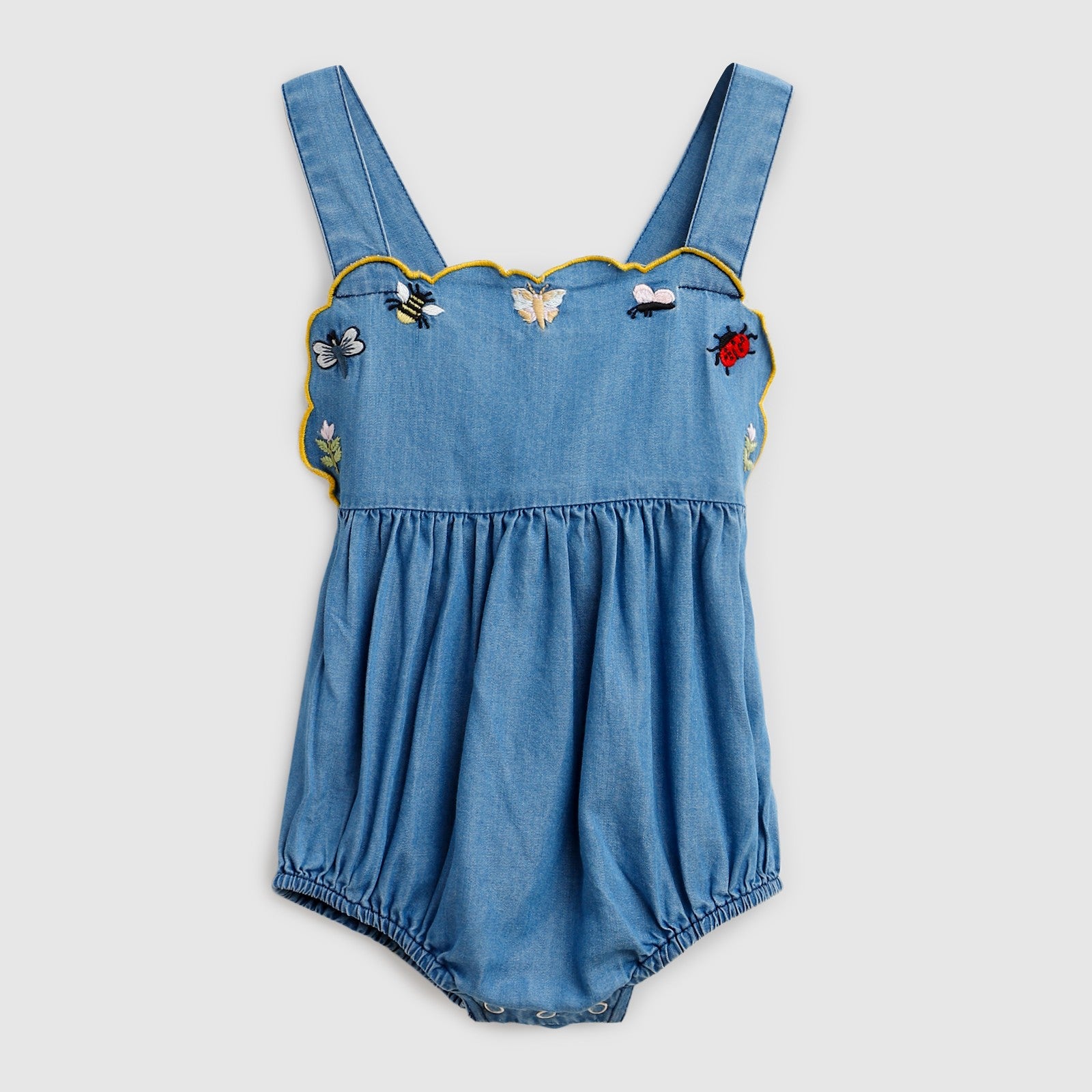 Gia Playsuit - Chambray
