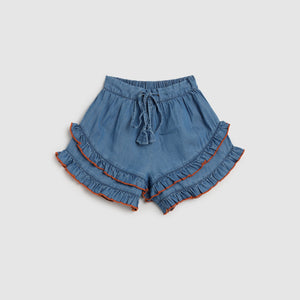 Tessa Shorts - Chambray