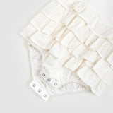 Stevie Playsuit (White Anglaise)