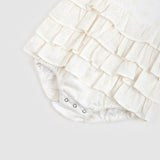 Stevie Playsuit (White Anglaise)
