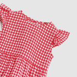 Marina Playsuit (Red/White)
