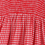 Bella Dress (Red Gingham)