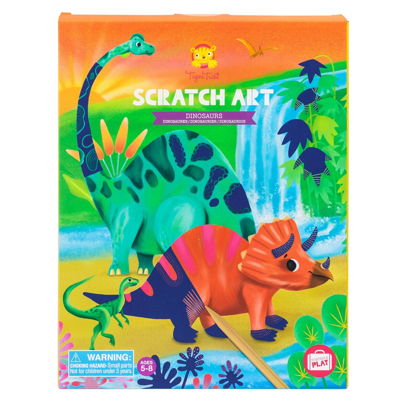 Scratch Art (Dinosaurs)
