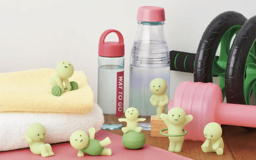 Smiski Mini Figure - Exercising