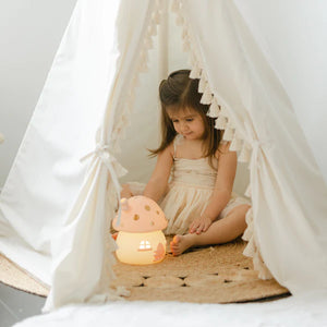 Fairy House Porcelain Nightlight