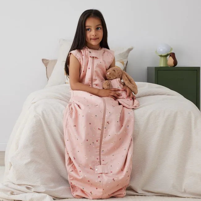 Sheeting Sleeping Bag 1.0 tog (Daisies)