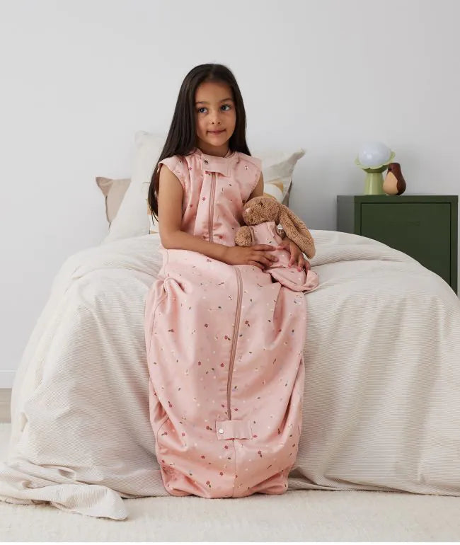 Sheeting Sleeping Bag 1.0 tog (Daisies)