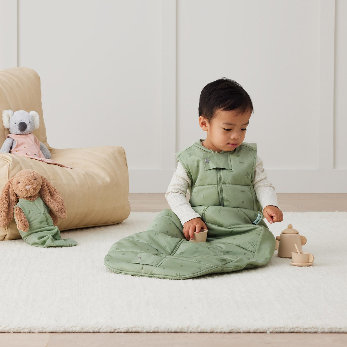 Sheeting Sleeping Bag 2.5 Tog (Willow)