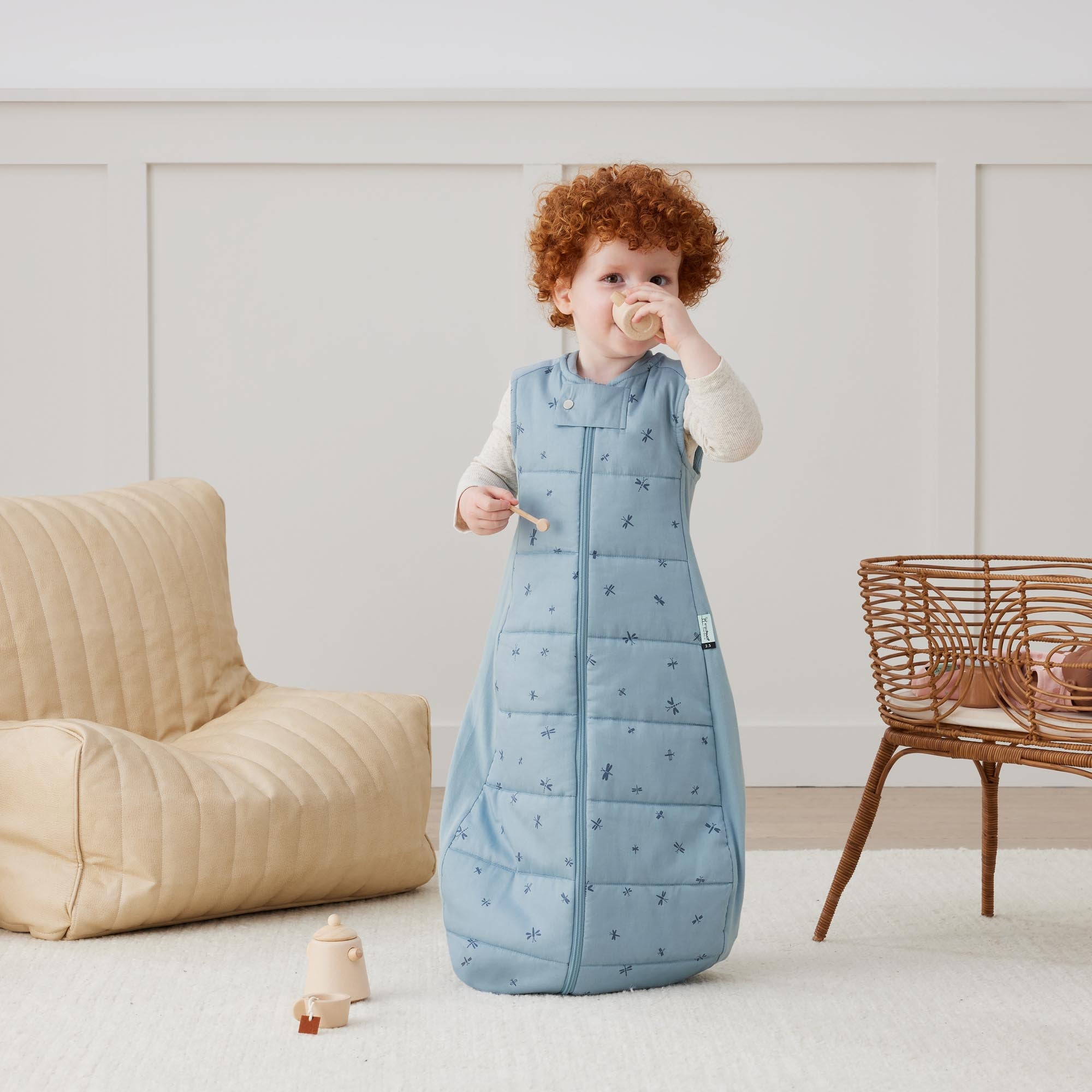 Sheeting Sleeping Bag 2.5 Tog (Dragonflies)