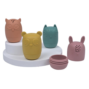 Silicone Bath Toy Set