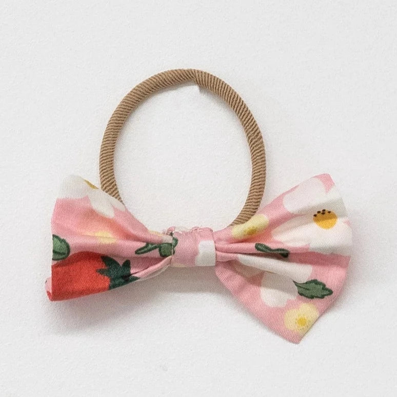Pair Bow Hair Elastics - Lulu