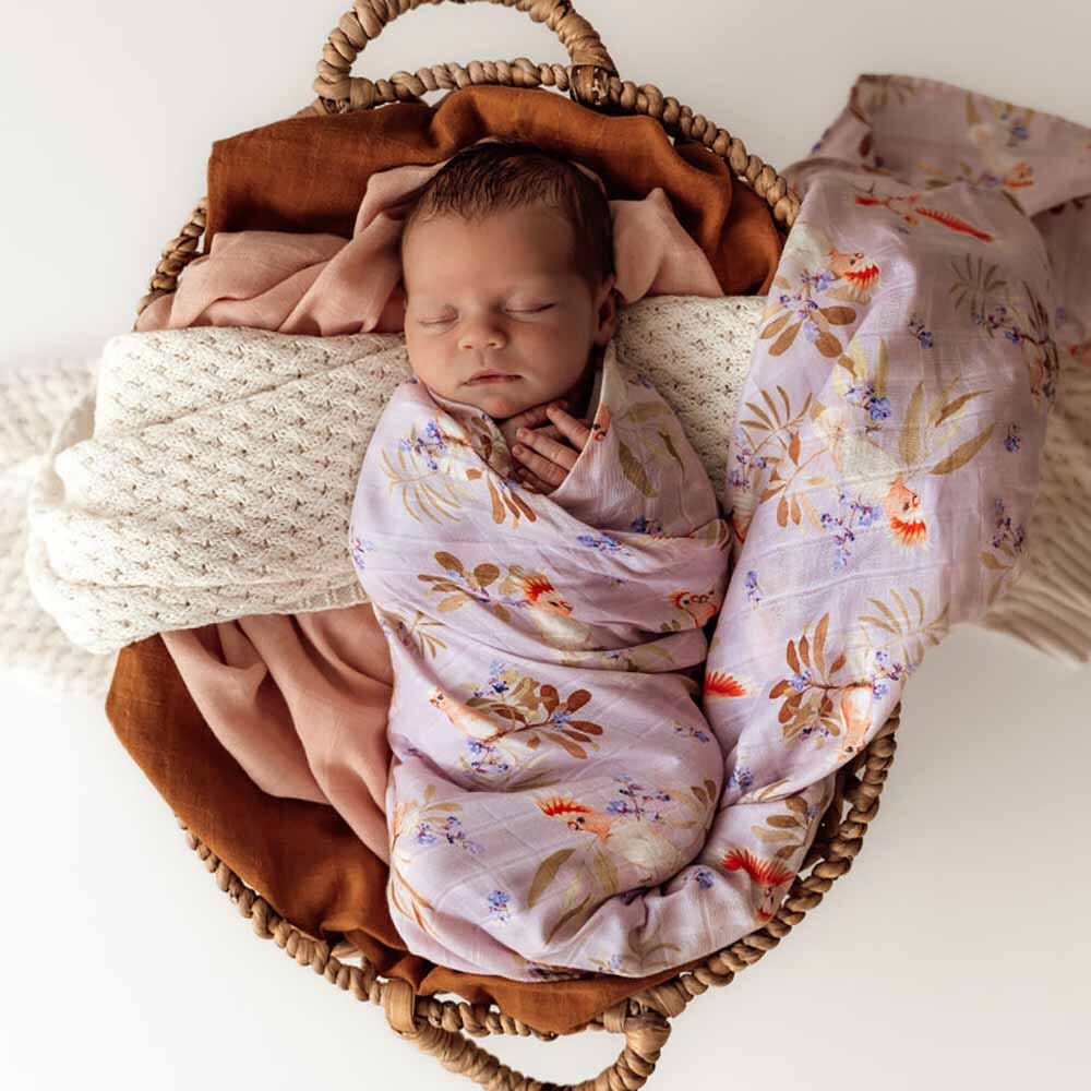 Major Mitchell Organic Muslin Wrap