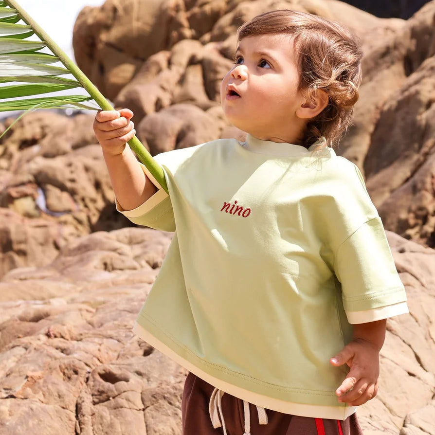 Double Layer Tee - Pistachio