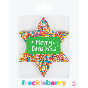 Christmas Freckle Star (Merry Christmas)