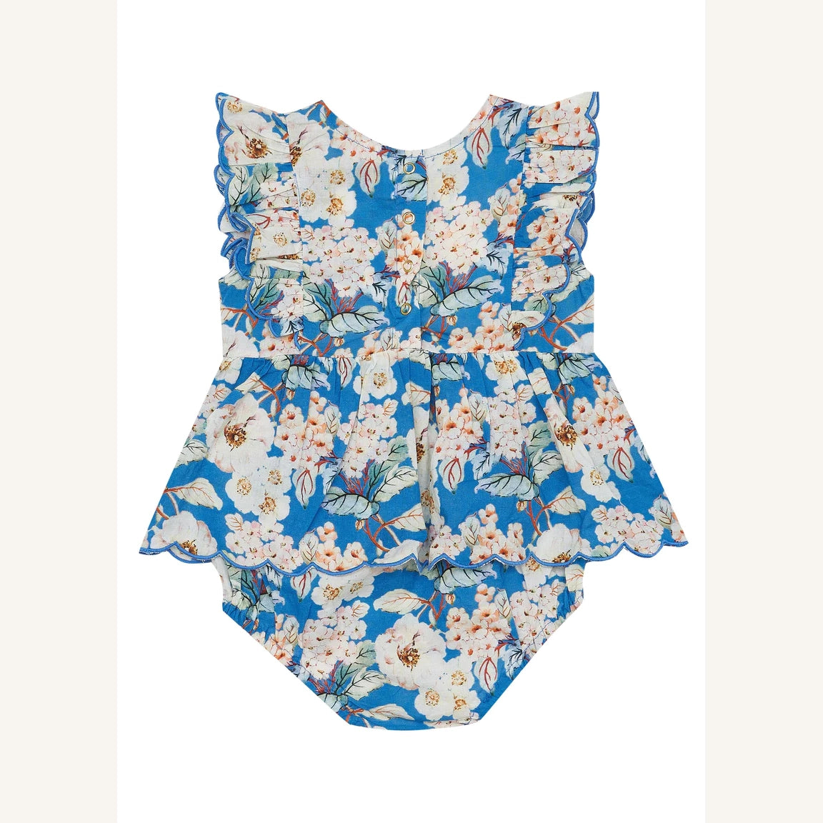 Sweetie Pie Romper (Moroccan Blue)