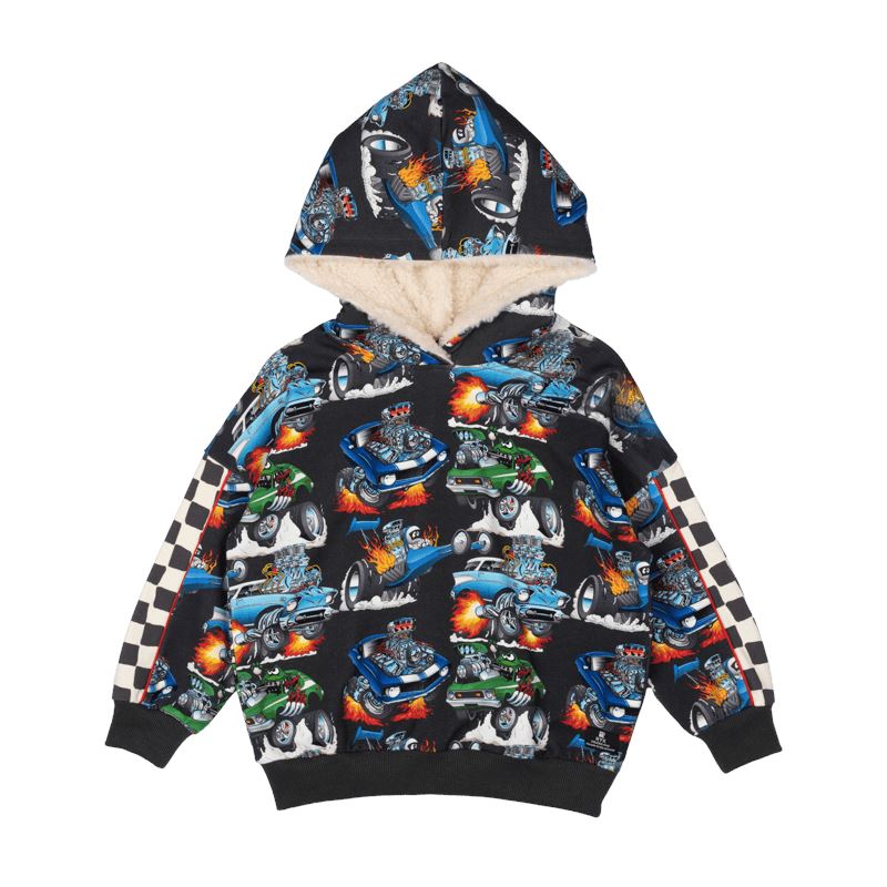 Hot Rod Sherpa Lined Hoodie