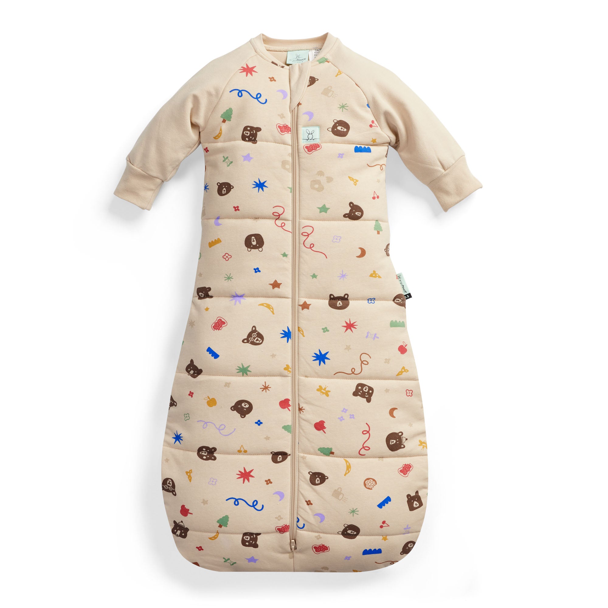 Jersey Sleeping Bag Sleeved 3.5 tog (Party)