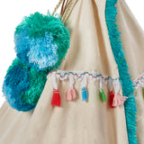 Woodstock Wigwan-Doll`s Teepee (Aqua)