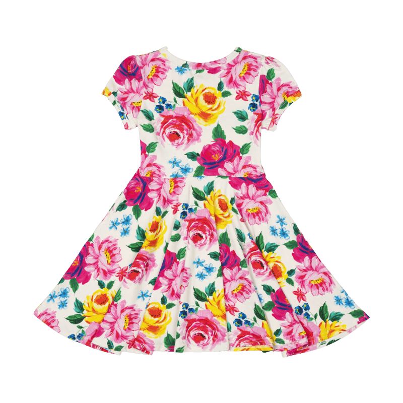 Chintz Waisted Dress