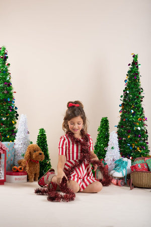Christmas Stripe Mabel Dress