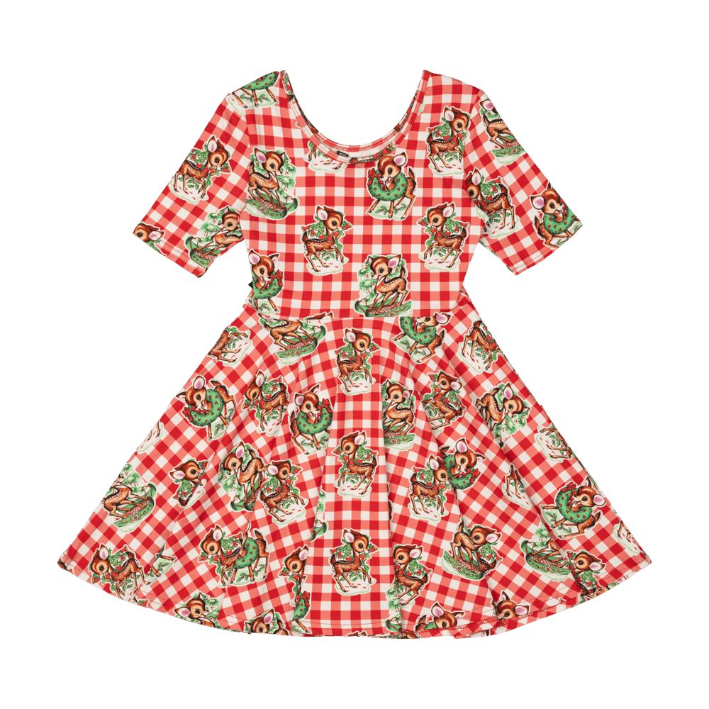 Reindeer Joy Mabel Dress