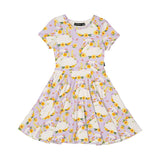 Princess Swan Waisted Dress