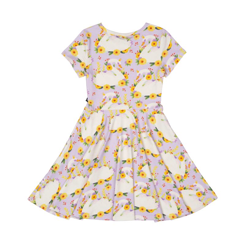 Princess Swan Waisted Dress