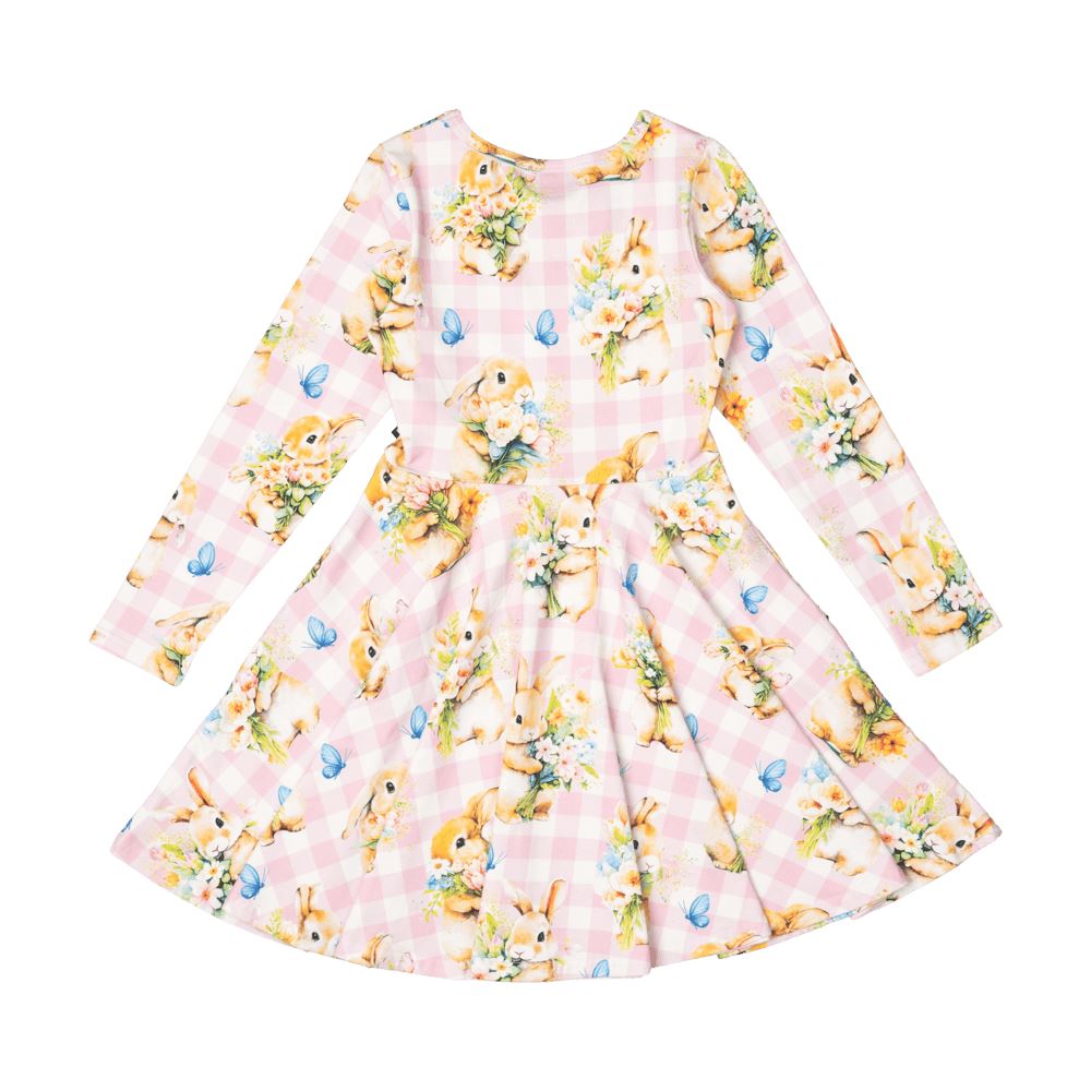 BUNNY BOUQUET WAISTED DRESS