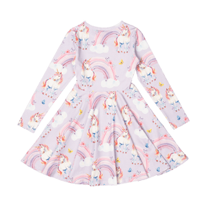 DREAMSCAPES WAISTED DRESS