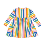 RAINBOW STRIPES DRESS