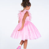 PINK HEART TULLE PARTY DRESS