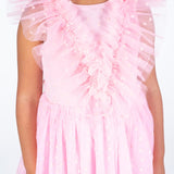 PINK HEART TULLE PARTY DRESS