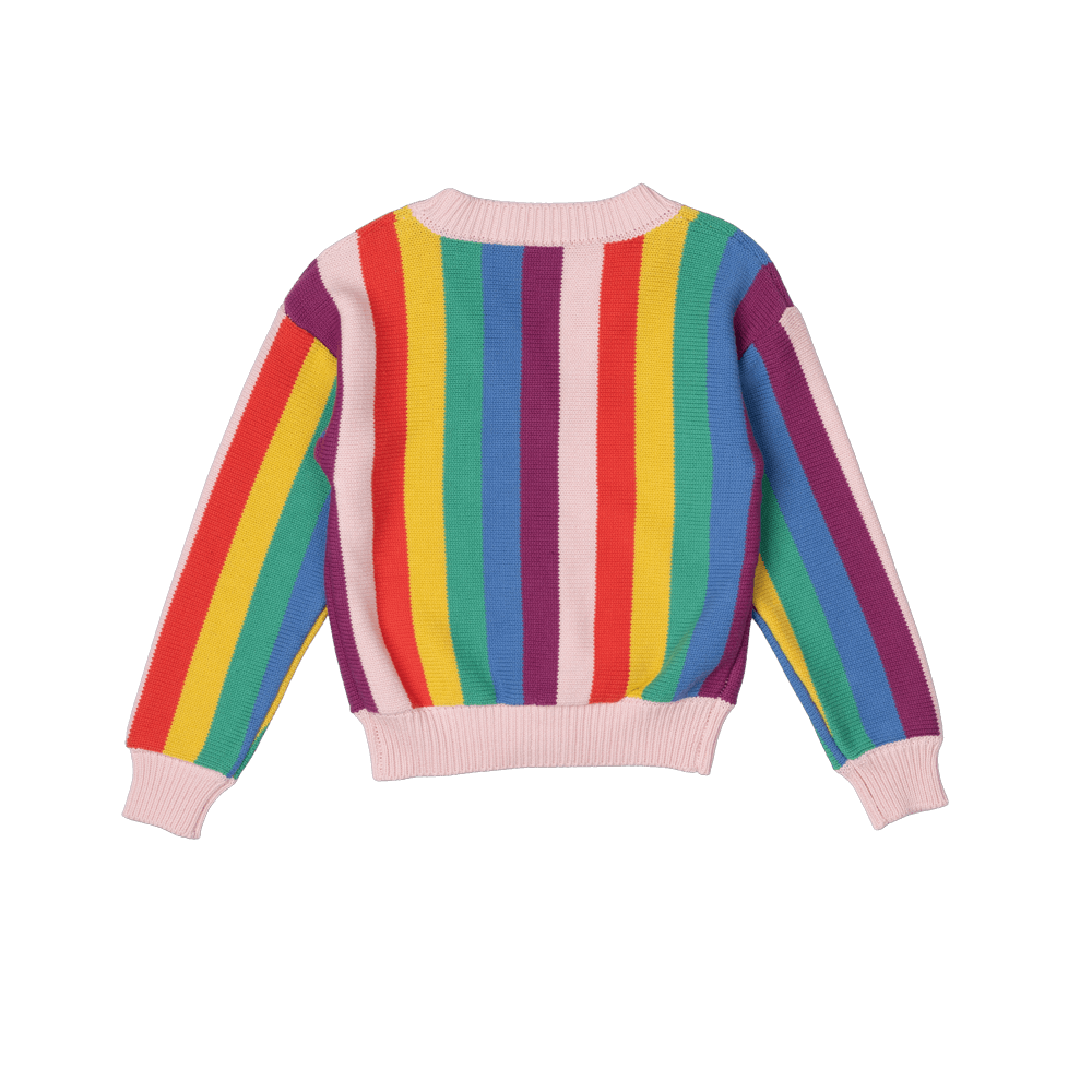 RAINBOW KNIT CARDIGAN