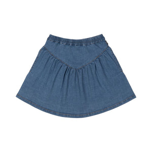 Chambray Yoke Skirt