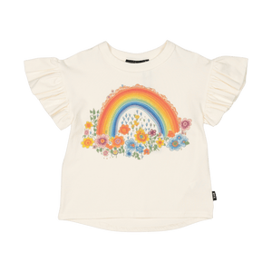 RAINBOWS AND FLOWERS T-SHIRT