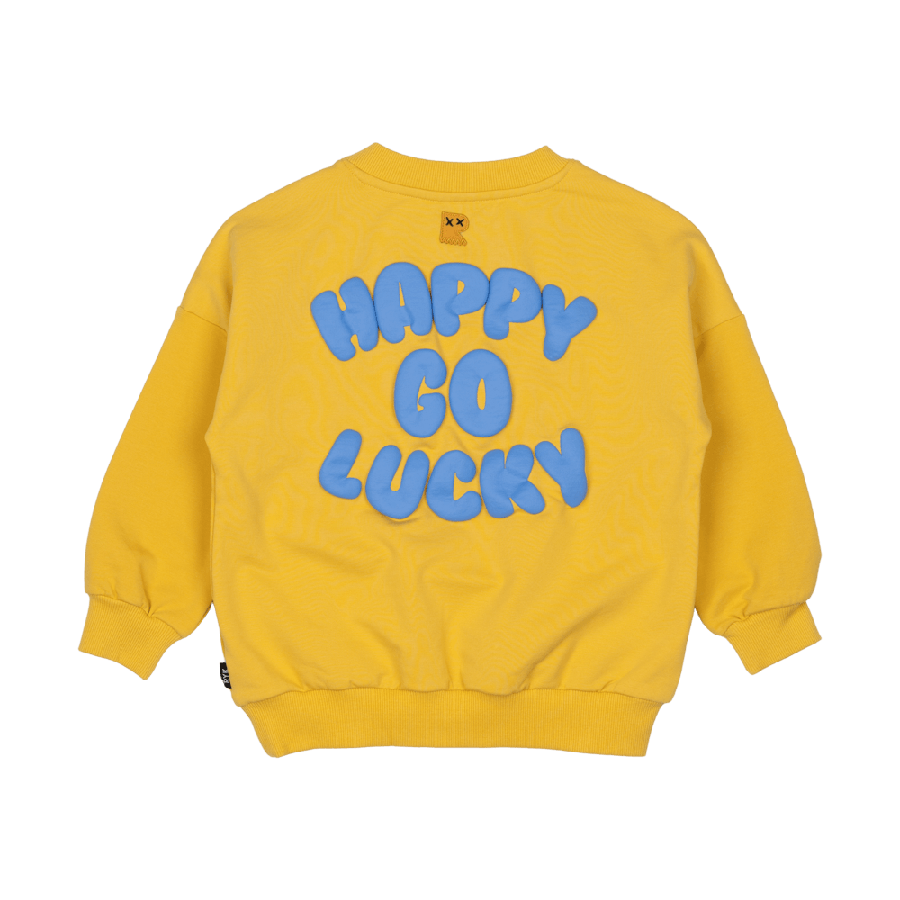 HAPPY GO LUCKY SWEATSHIRT