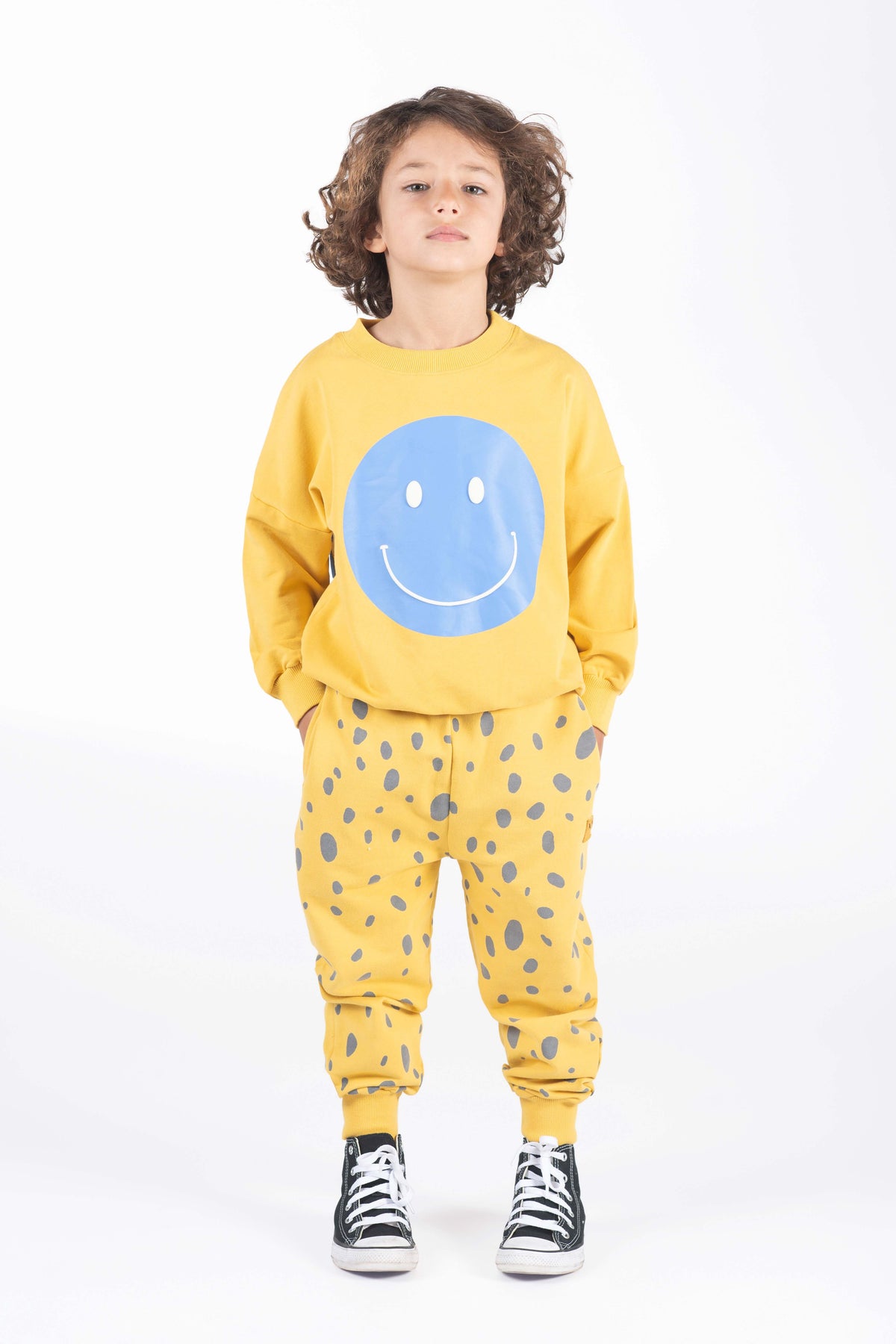 HAPPY GO LUCKY SWEATSHIRT
