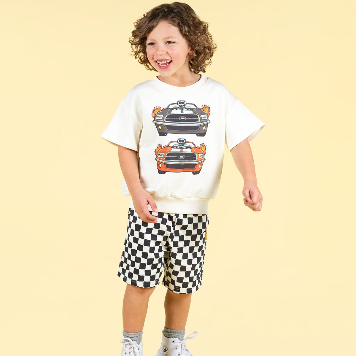 Cars Cut Off Sweatshirt