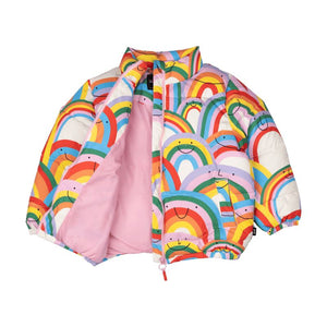 Happy Rainbows Padded Jacket